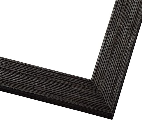 Poster Palooza 12x19 Contemporary Black Wood Picture Frame - UV Acrylic, Foam Board Backing, & Hanging Hardware Included! in Kuwait