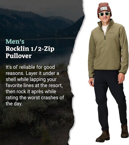 Marmot Men's Rocklin 1/2 Zip in Kuwait