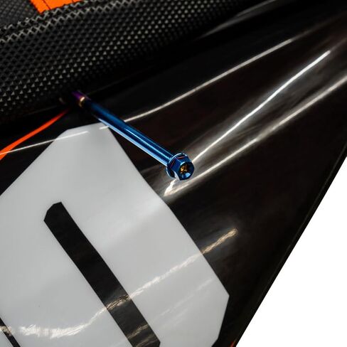 TUSK Titanium Seat Bolt Brott Blue-GR5 6AL/4V-45 ٪ أخف وزنا من OEM متوافق مع KTM 250 SX 2019-2022 in Saudi Arabia
