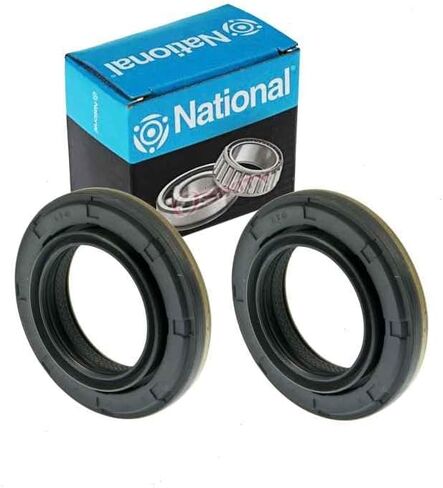 2 pc National Front Axle Shaft Seals compatible with Hummer H3 2006-2010 in Saudi Arabia