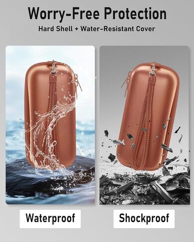 Hard Protective Case for RayBan & Oakley Meta Smart Glasses, Shockproof Portable Box for Wayfarer Skyler Headliner in Saudi Arabia