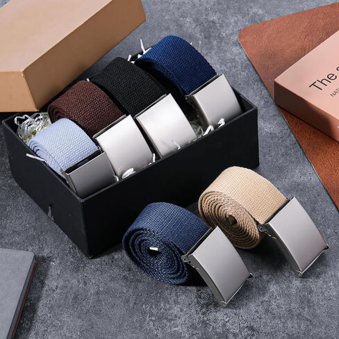 Giantree 6 Pack Golf Belts for Men ، حجم حزام الويب القابل للتعديل حتى 55 " in Saudi Arabia