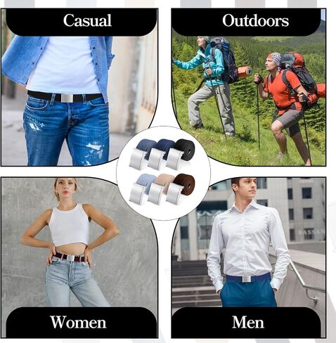 Giantree 6 Pack Golf Belts for Men ، حجم حزام الويب القابل للتعديل حتى 55 " in Saudi Arabia