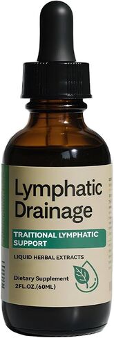 Lymphatic Drainage Drops, 2000mg Herbal Blend with Elderberry & Echinacea Dandelion，– Supports Lymphatic Drainage, Immune System & Detox 2 fl oz (1pcs) in Saudi Arabia