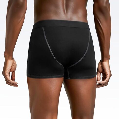 Men's Cotton Trunks Underwear 4 Pack, Boxers Pack for Men in Saudi Arabia