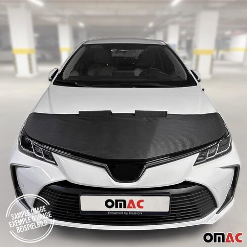 OMAC Car Bonnet Mask Hood Bra for BMW X1 E84 2010-2015 Half Carbon in Saudi Arabia