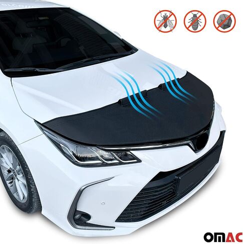 OMAC Car Bonnet Mask Hood Bra for BMW X1 E84 2010-2015 Half Carbon in Saudi Arabia
