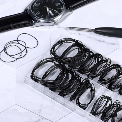 180 pcs O Ring Watch Gasket Rubber Seal 18 Sizes Watch Back Replacement O Ring Watches Gasket Set for Watches Repair in Saudi Arabia