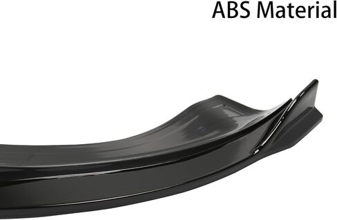 Front Bumper Lip for Tesla Model Y 2024 2023 2022 2021 2020 Glossy Carbon Fiber Pattern Front Lip Spoiler in Kuwait