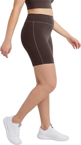 شورت دراجة Hanes Originals Hanes High Rise ، XL ، Dark Crimson in Saudi Arabia