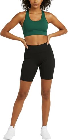 Cotton Yoga Shorts for Women Pack, 5" Women’s High Waisted Tummy Control Compression Legging Shorts in Kuwait