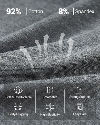 Cotton Yoga Shorts for Women Pack, 5" Women’s High Waisted Tummy Control Compression Legging Shorts in Kuwait