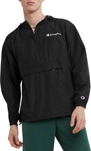 Champion Men's Jacket, Stadium Packable Wind and Water Resistant Jacket (Reg. Or Big & Tall) in Saudi Arabia