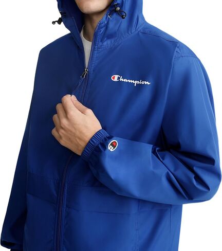 Champion Men's Jacket, Stadium Packable Wind and Water Resistant Jacket (Reg. Or Big & Tall) in Saudi Arabia
