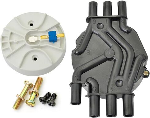 10452458 Distributor Cap And Rotor Kit Replacement Ignition Distributor Cap for Cadillac Escalade 1997-2007, for Chevrolet Astro/Avalanche, for Gmc Yukon/Silverado with OE#D328a D465 10452457 in Saudi Arabia