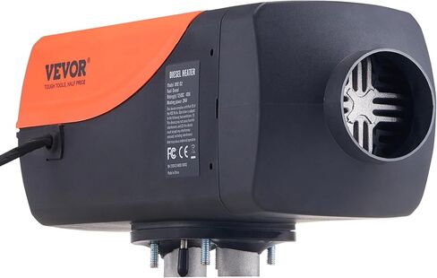 سخان ديزل 8KW Vevor 8kw ، DC12-24V ، سخان الهواء الديزل سريع التدفئة ، مع التحكم عن بعد والشاشة الرقمية الملونة ، خزان الوقود 10L ، ضوضاء منخفضة ، إعلان صوتي ، ل RV ، شاحنة ، القوارب والمقطورة in Kuwait