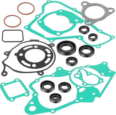Complete Engine Top & Bottom End Gasket & Oil Seal Kit For Honda CR80 CR85 1992-2007 12191-GS2-620 in Saudi Arabia
