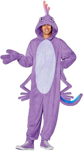 Spirit Halloween Monsters Inc. Adult Randall Jumpsuit Costume in Saudi Arabia