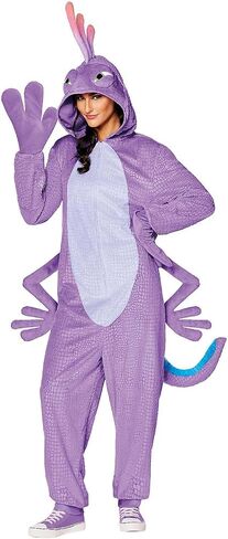 Spirit Halloween Monsters Inc. Adult Randall Jumpsuit Costume in Saudi Arabia