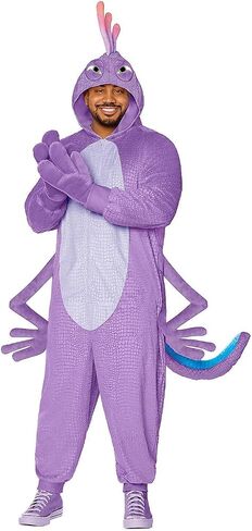Spirit Halloween Monsters Inc. Adult Randall Jumpsuit Costume in Saudi Arabia