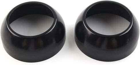 Gzyf Potorcycle Billet Front 39mm Cop Fork Cap Cover Cover Loved For Harley for Sportster Dyna Low Rider Sport Glide Black in Saudi Arabia