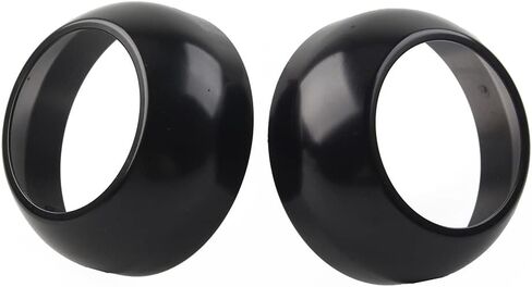 Gzyf Potorcycle Billet Front 39mm Cop Fork Cap Cover Cover Loved For Harley for Sportster Dyna Low Rider Sport Glide Black in Saudi Arabia