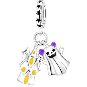 Halloween Charm Fit Women Bracelet Necklaces Fashion Gifts 925 Sterling Silver DIY Jewelry in Saudi Arabia