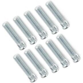 10PCS M12*1.50 Serrated Wheel Stud 610-323 12.80mm Knurl, 54mm Length Compatible with Select Buick Chevrolet Hummer H3 in Saudi Arabia