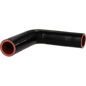 HPS HTSER90-125-138-BLK السيليكون عالية درجة الحرارة 40 درجة 90 درجة مخفضة الكوع خرطوم مقرن ، 75 PSI الحد الأقصى للضغط ، 4 "طول الساق على كل جانب ، 1-1/4"> 1-3/8 "معرف ، أسود. in Kuwait