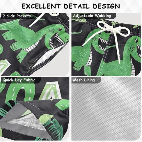 Boys Swim Trunks Quick Dry Boys Board Shorts Kids Swimwears Beach 2T in Saudi Arabia