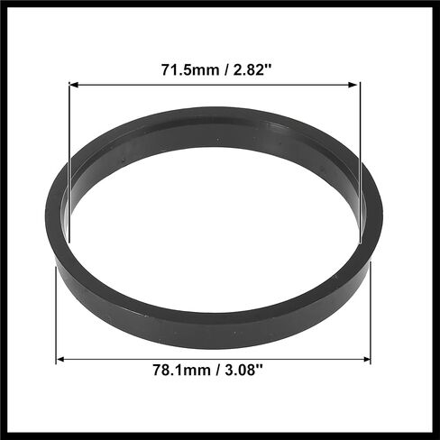 4pcs 71.5mm إلى 78.1 مم محور سيارات محور مركزي العجلات التجويف المركز in Kuwait
