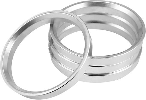X AUTOHAUX 4pcs OD 73.1mm to ID 65.1mm Aluminum Alloy Hub Centric Rings Wheel Bore Center Spacer in Saudi Arabia