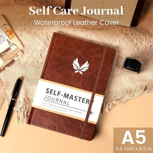 Yoment Gratitude Journal for Women - Self Care Journal for More Happiness, Mindfulness, Positivity & Affirmation, Daily Gratitude Journals with Prompts Undated Guided Journals Spiritual Gifts, Pink in Kuwait