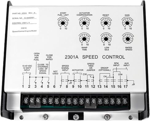 Generator Speed Control Parts 2301A Speed Controller PN 9907-014 Diesel Engine Generator Electronic Speed Controller(2301A Short Version) in Saudi Arabia