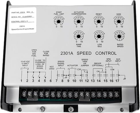 Generator Speed Control Parts 2301A Speed Controller PN 9907-014 Diesel Engine Generator Electronic Speed Controller(2301A Short Version) in Saudi Arabia