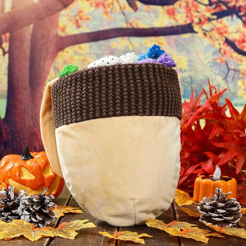 Dansydaisy Hat Shaped Trick or Treat Bag Halloween Movie Costume Accessories Pink and Blue Cute Standard Portable with Handle Reusable Multipurpose for Halloween Gifts Party Favors Supplies in Saudi Arabia