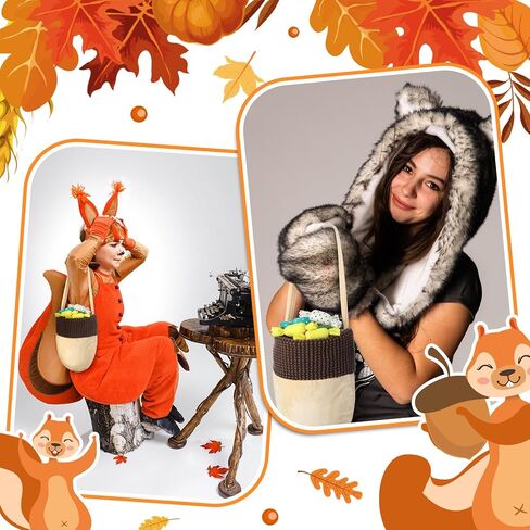 Dansydaisy Hat Shaped Trick or Treat Bag Halloween Movie Costume Accessories Pink and Blue Cute Standard Portable with Handle Reusable Multipurpose for Halloween Gifts Party Favors Supplies in Saudi Arabia