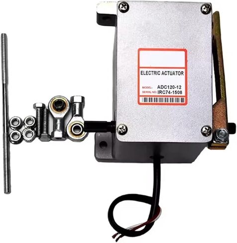 ADC120 12V 24V Diesel Generator Engine Actuator Electronic Governor Fuel Pump Linear Rotor External Type Actuator Genset Section(12V) in Saudi Arabia