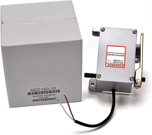 ADC120 12V 24V Diesel Generator Engine Actuator Electronic Governor Fuel Pump Linear Rotor External Type Actuator Genset Section(12V) in Saudi Arabia
