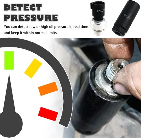 Car Oil Pressure Sensor Replace OEM 12673134,Oil Pressure Switch Socket & Oil Pressures Sending Unit Compatible with GMC Hummer Buick,Oils Pressures Sensor Socket with 3/8" Drive in Saudi Arabia