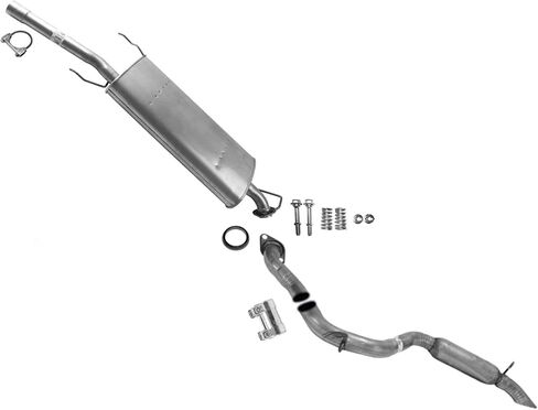 قطع الغيار لعام 2006 2007 2008 2009 2010 2011 2012 Toyota RAV4 2.4L 2.5L Middle Muffler System & الذيل in Kuwait