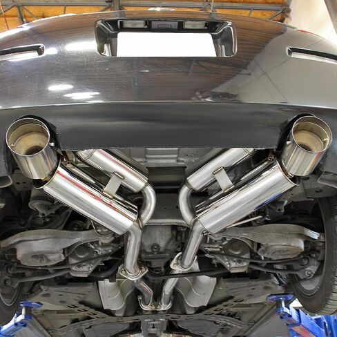 مواصفات توليف العادم المزدوج المقاوم للصدأ متوافق مع 2003-2009 نيسان 350Z Z33 Fairlady Z in Saudi Arabia