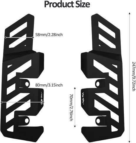 For CFMOTO 450MT 450-MT IBEX 450 2023 2024 2025 Motorcycle Front Fork Protector Mudguard Slider Guard Accessories in Saudi Arabia