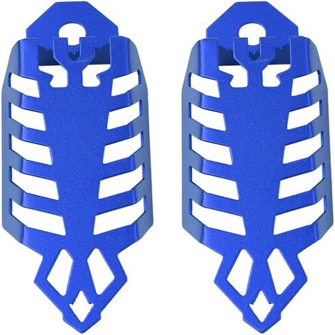 GZYF 2pcs Aluminium Alloy Universal Fork Dust Guard Spring Covers Protector Shock Absorber Blue For Universal On/Off Road Motorcycle Dirt Bikes Motorbike in Saudi Arabia