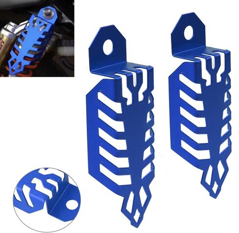 GZYF 2pcs Aluminium Alloy Universal Fork Dust Guard Spring Covers Protector Shock Absorber Blue For Universal On/Off Road Motorcycle Dirt Bikes Motorbike in Saudi Arabia