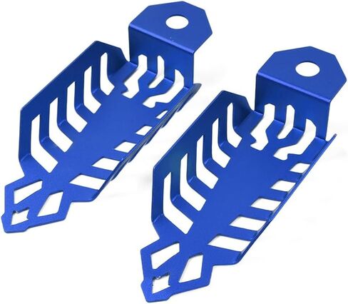 GZYF 2pcs Aluminium Alloy Universal Fork Dust Guard Spring Covers Protector Shock Absorber Blue For Universal On/Off Road Motorcycle Dirt Bikes Motorbike in Saudi Arabia