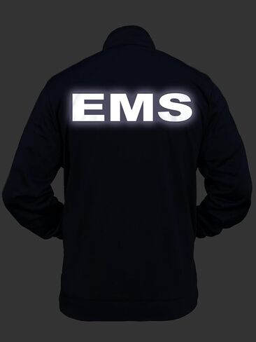 Smart People Clothing EMS Track Jacket with Reflective Decorations Front and Back. in Saudi Arabia