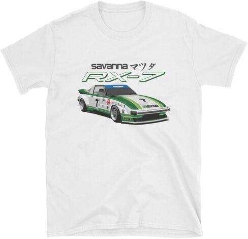1979 Savanna RX-7 IMSA GTU Race Car Short-Sleeve Unisex T-Shirt in Saudi Arabia