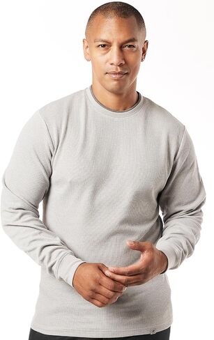 STACY ADAMS Men’s Long Sleeve Fashion Thermal Pullover, Regular Cut Specs in Saudi Arabia