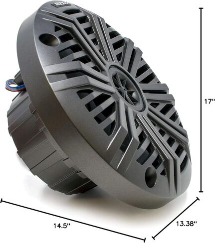 KICKER 6.5" Charcoal LED Marine Speakers (Qty 4) 2 Pairs of OEM Replacement Speakers in Kuwait